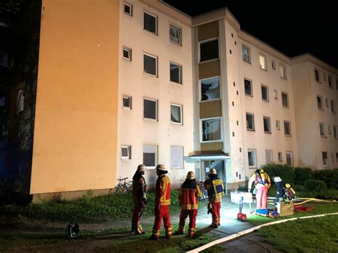 Brand in einem Mehrfamilienhaus Einsatzbericht Minden Bärenkämpen