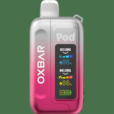 Oxbar Ice Nic Control 35K Clear Disposable Pod 5 Nic Oxbar