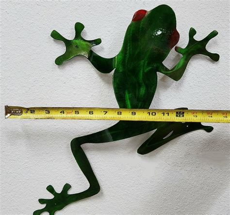 Stainless Steel Tree Frog Rainforest Wall Art Tree Frog Metal Art