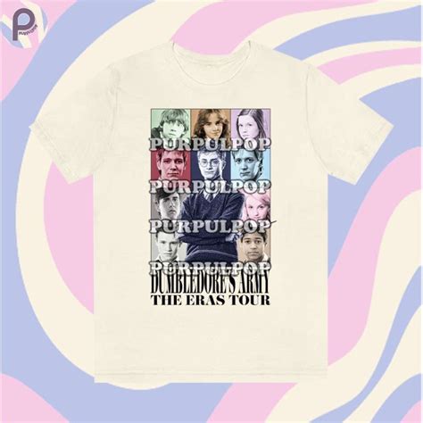 Dumbledores Army Harry Potter Eras Tour Shirt Purpul Pop