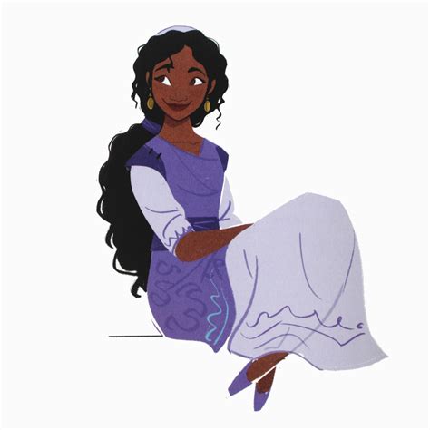 The Art Behind The Magic : Asha character designs for Wish (2023) by ...