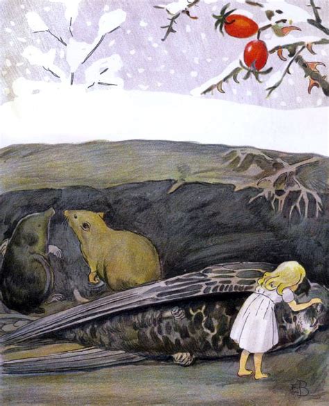 By Elsa Beskow From Thumbelina J M Dent Sons Ltd I