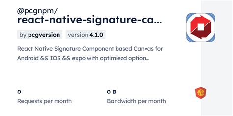 Pcgnpm React Native Signature Canvas Optimized Cdn By Jsdelivr A Cdn