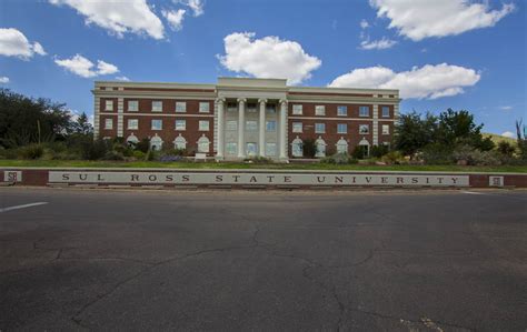 Front Of Sul Ross State University Alpine Texas