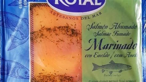 Alerta por listeria en un lote de salmón ahumado marinado hecho en España