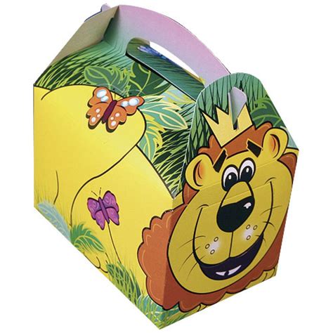 Bo Te Repas Menu Enfant En Carton Jungle Firplast