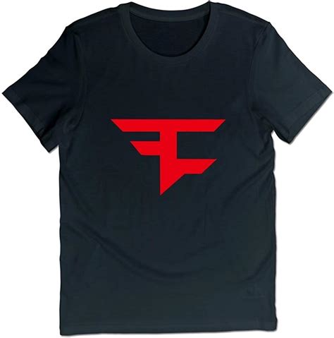 Duying Adults Faze Clan Logo T Shirts For Men Black Amazon Es Ropa Y