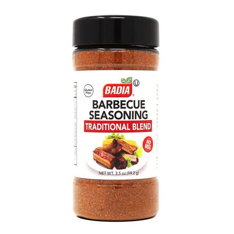 Barbecue Seasoning Traditional Blend 3 5 Oz Badia Spices