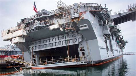 USS Bonhomme Richard (LHD-6) Heads for Decommissioning and Scrap After ...