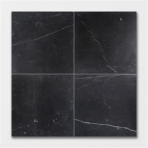 Black Honed Marble Tile X X Marble Flooring Black Marble