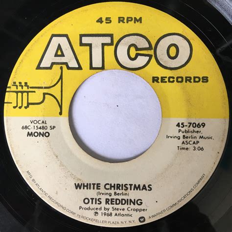 Otis Redding - White Christmas / Merry Christmas, Baby (1968, Vinyl ...