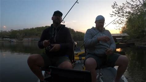 On Fire Spring Crappie Spawn Lake Of The Ozarks Youtube