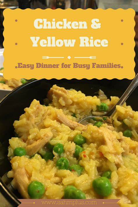 Chicken And Yellow Rice Recipe Easy Weeknight Meal Recipe Chicken And Yellow Rice Rice