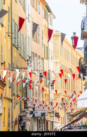 France Alpes Maritimes Nice Old Town Cours Saleya Lemons On Market