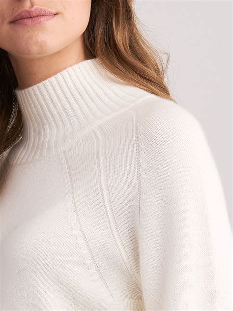 REPEAT Luxury Women Cashmere Wool Blend Sweater With Stand Up