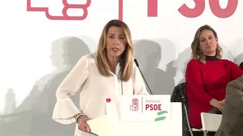 Susana Díaz Apura Sus Opciones Mientras Ciudadanos Ya Asume Que Marín No Sea El Presidente De La