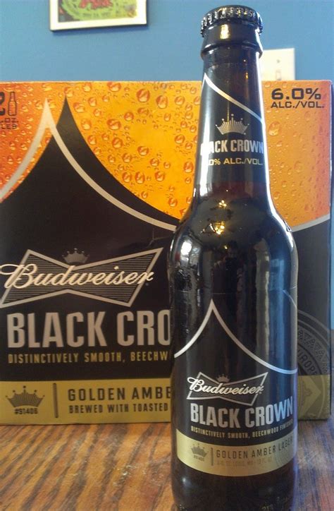 Budweiser Black Crown Incorporating The Proprietary Yeast Directly