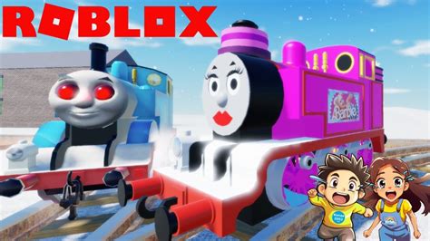 Roblox Thomas Exe Loves Barbie Thomas Roblox Gameplay Konas2002 Youtube