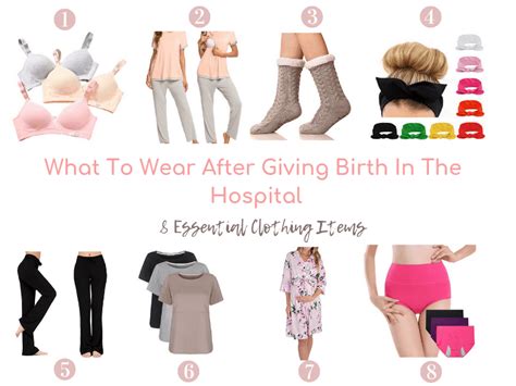 Clothing Must Haves For Your Post Baby Hospital Stay Full Heart Mommy