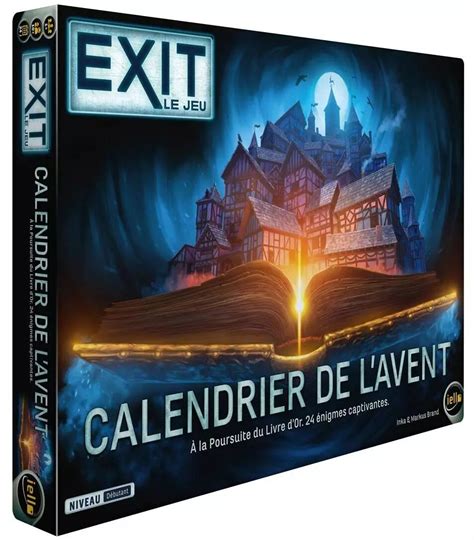 Le Livre D Or Calendrier De L Avent Exit Enigmes Boutique