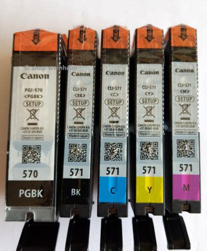 Original Canon Pgi Cli Ink Cartridges Pixma Ts Ts