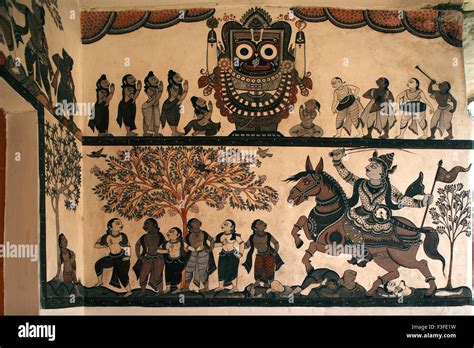 Wall Painting Puri Orissa India Hi Res Stock Photography And Images Alamy