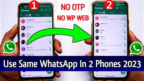 How To Use Whatsapp In Two Phones How To Link Whatsapp On Two Phones