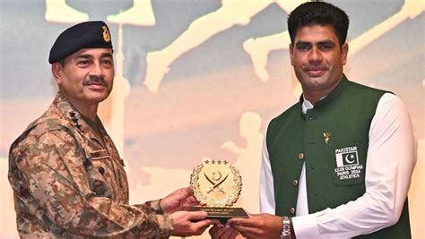 COAS Syed Asim Terms Arshad Nadeem S Olympic Win National Pride