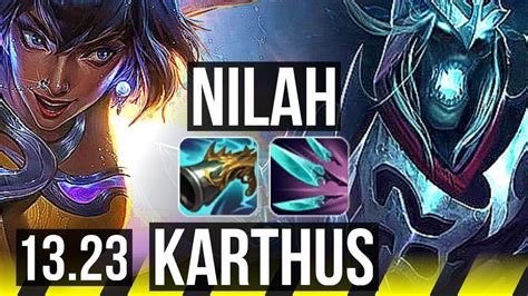 Nilah Janna Vs Karthus Zyra Adc Games Dominating Na