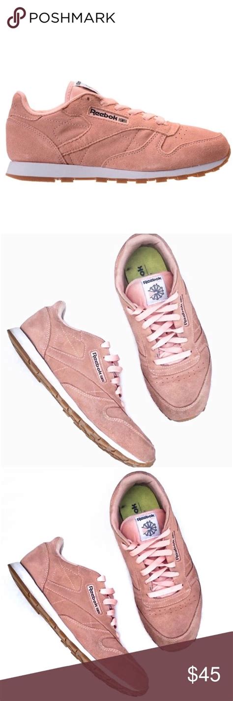 Reebok Classic Leather Pastel Pink Sneakers