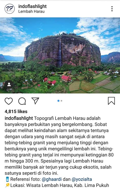 Mengintip Keunikan Lembah Harau Deretan Air Terjun Dan Tebingnya Eksotis