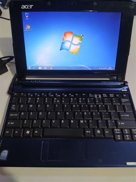 Netbook Acer Aspire One Zg Usado Azul Computador Netbook Acer