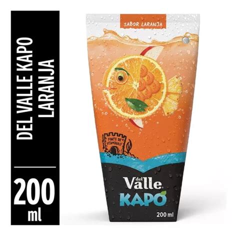 Kit C Suco De Laranja Kapo Del Valle Ml Parcelamento Sem Juros