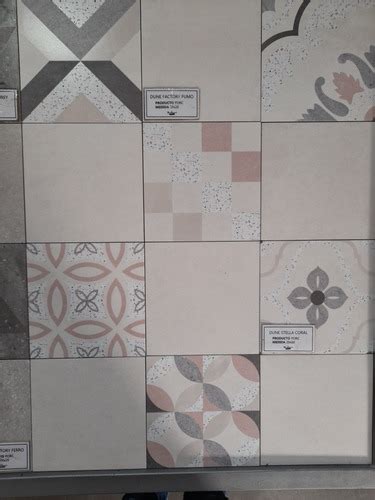 Porcelanato Mosaico Calcareo Piso Pared X Dune Stella Coral Stella