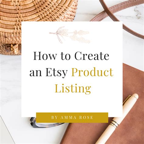 Complete Tutorial On How To Create An Etsy Product Listing