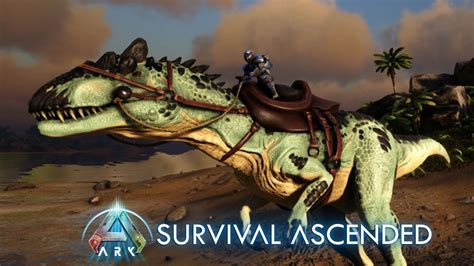 Ark Survival Ascended Allosaurus Taming Guide