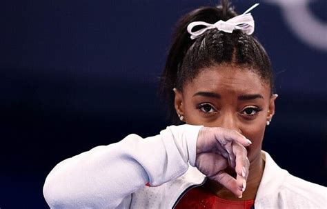 Jo Tokyo 2021 Gymnastique Simone Biles Aussi Forfait En Individuel