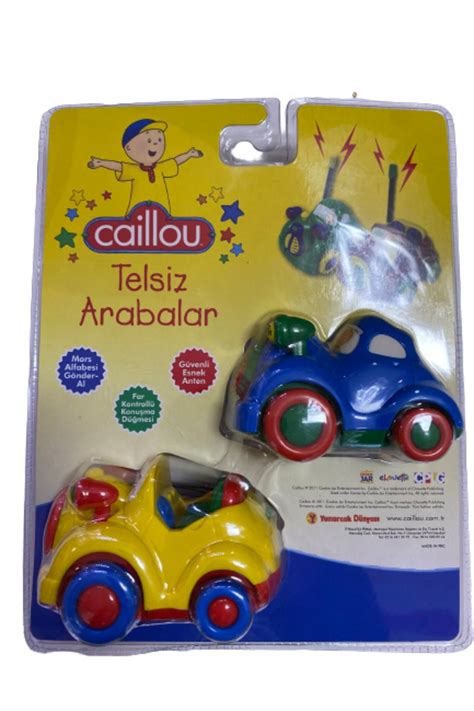 Caillou Bebek Telsizi KAYU kullanışlı Ve Kaliteli 2 Adet 9 V Pille