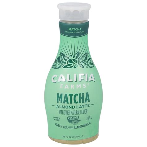 Save On Califia Farms Matcha Almond Latte Coffee Beverage Order Online