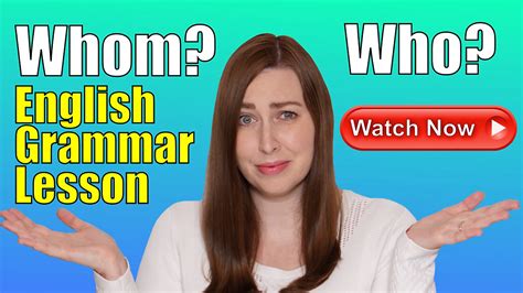 Who Vs Whom Understanding The Difference In English Grammar