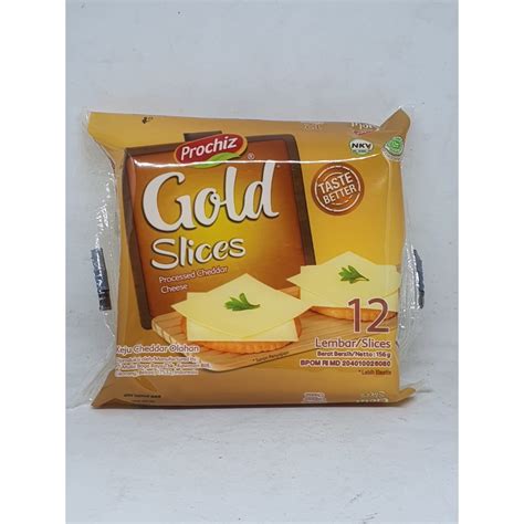 Jual Prochiz Gold Slice Isi Lembar Gr Shopee Indonesia