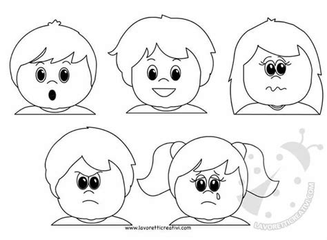 Printable emotion faces activity – Artofit