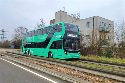 Double Decker On The Guided Busway Kelvin Fagan Flickr