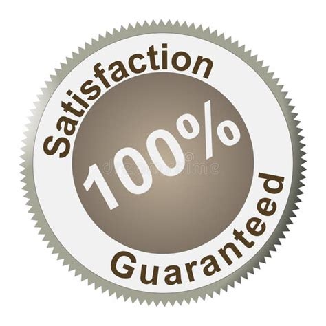 Satisfaction Guaranteed Banner Stock Illustrations 2465 Satisfaction