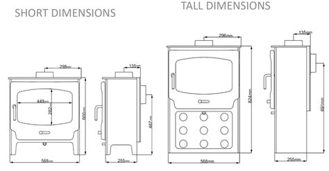 Saltfire Stx Wide Tall Multi Fuel Farmhouse Stoves