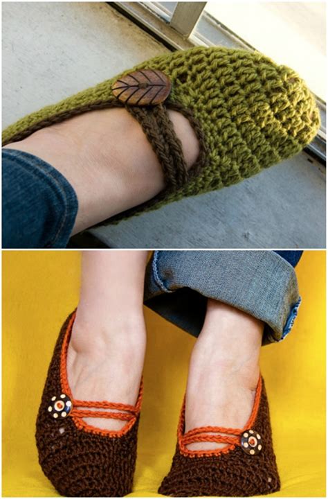 Favorite Crochet Slippers Pattern Ideas The WHOot In 2020 Crochet