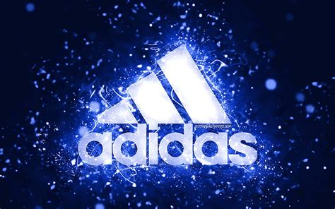 Blue Adidas Logo