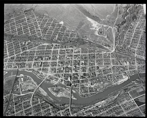 Northeast Missoula Aerial Montana History Portal