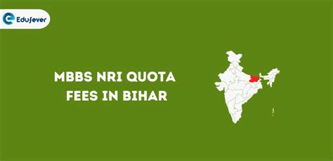 MBBS NRI Quota Fees In Bihar 2024 25 Fees Seats Eligibility Documents