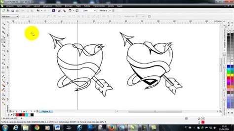 Curso De Coreldraw X Aula Ferramenta De Desenho B Zier Youtube